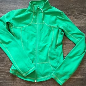 Lululemon Lime Green Zip Up